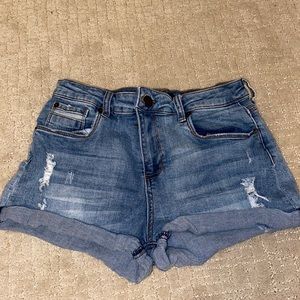 jean shorts